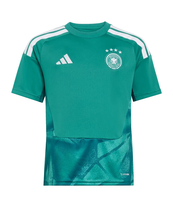 dětský brankářský dres adidas dfb německo domácí pro mistrovství světa ve fotbale 2026 zelený