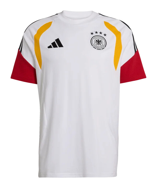 adidas dfb německo tiro tričko bílé