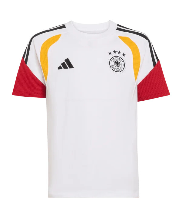 dětské tričko adidas dfb germany tiro s logem bílé
