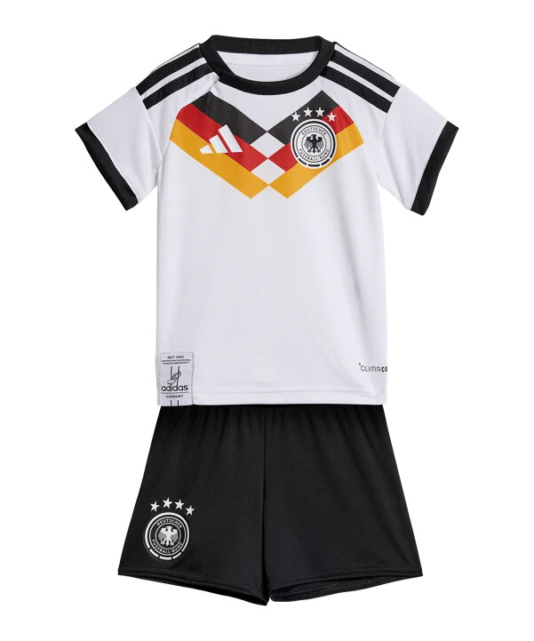 adidas dfb německo dětský dres domácí dres mistrovství světa 2026 dětský bílý