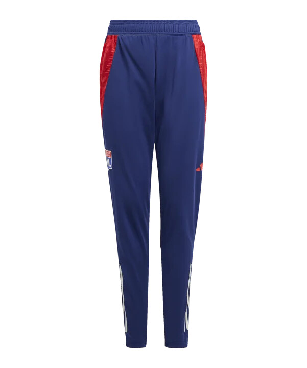 dětské tréninkové kalhoty adidas olympique lyon modré