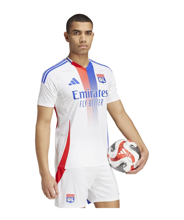 domácí dres adidas olympique lyon 20242025 bílý