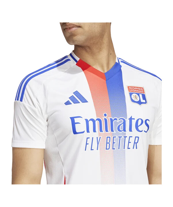 domácí dres adidas olympique lyon 20242025 bílý