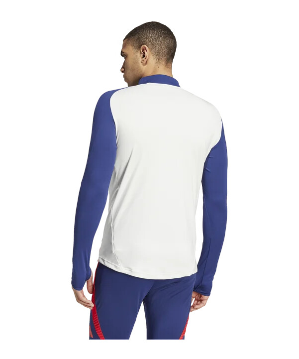 mikina adidas olympique lyon bílá