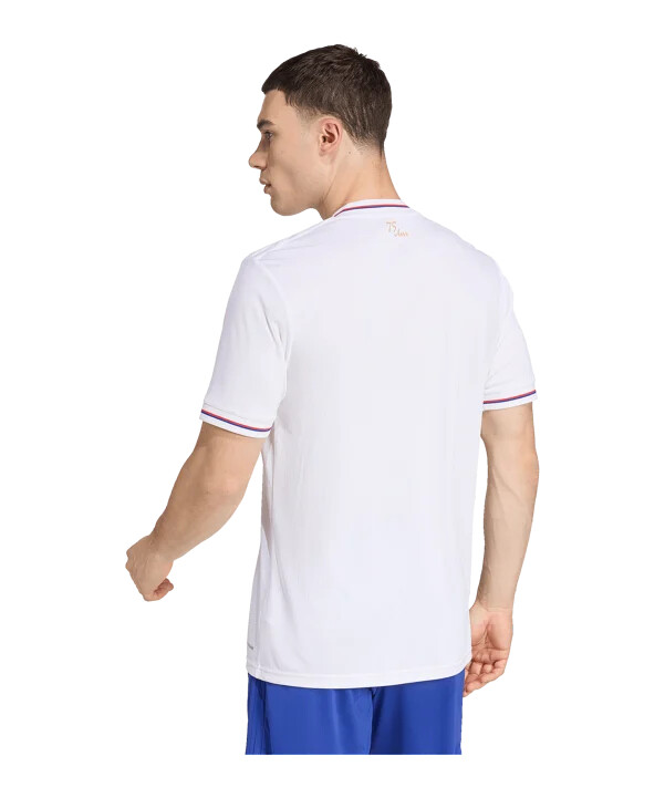 adidas olympique lyon 75 dres bílý