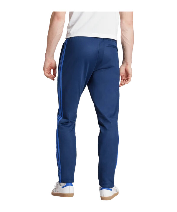 adidas olympique lyon 75 tréninkové kalhoty modré
