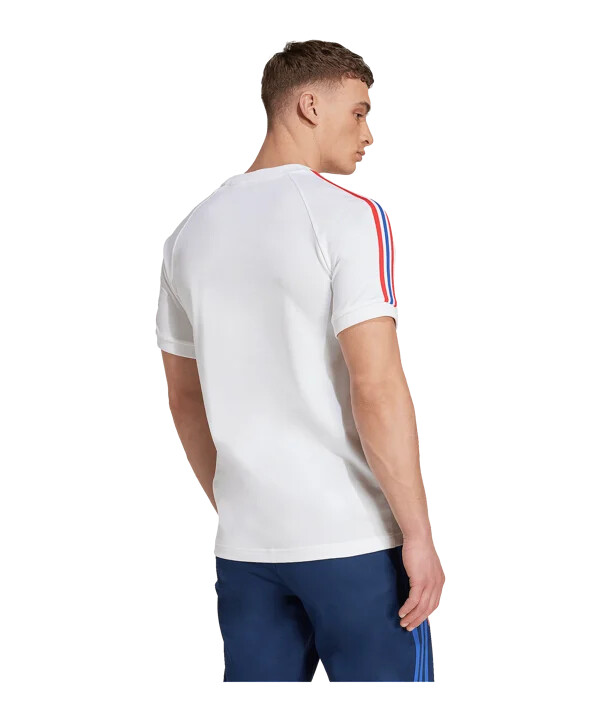 bílé tričko adidas olympique lyon 75
