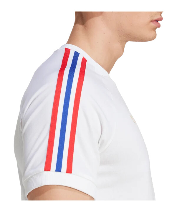 bílé tričko adidas olympique lyon 75