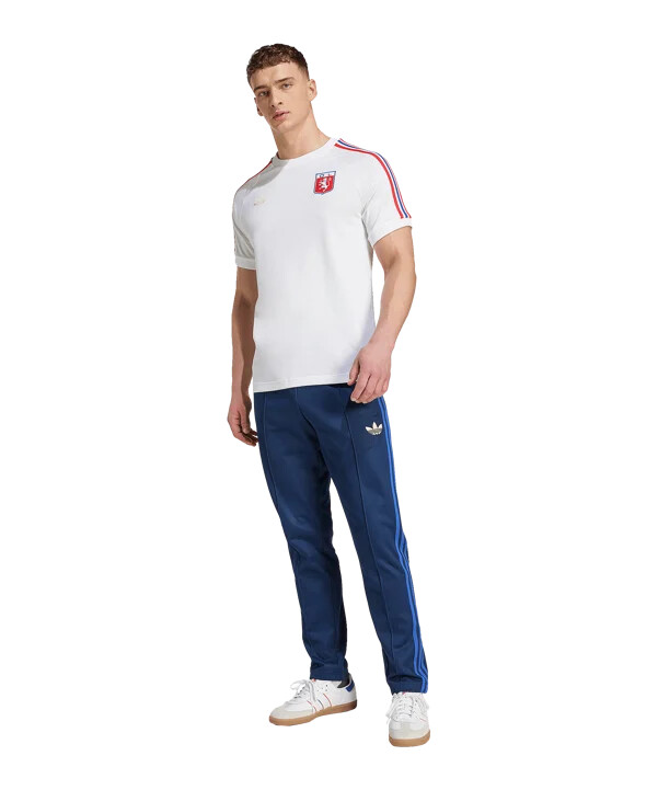 bílé tričko adidas olympique lyon 75