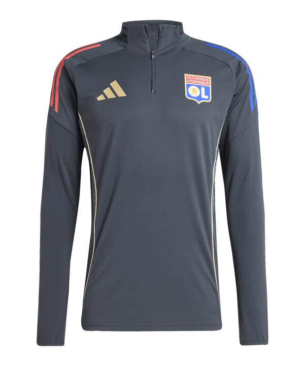 mikina adidas olympique lyon competition šedá