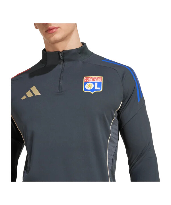 mikina adidas olympique lyon competition šedá