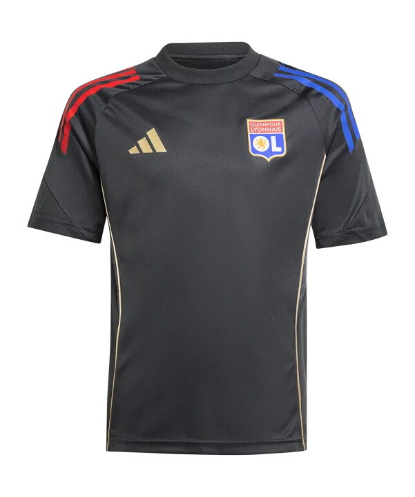 dětské tréninkové tričko adidas olympique lyon šedé