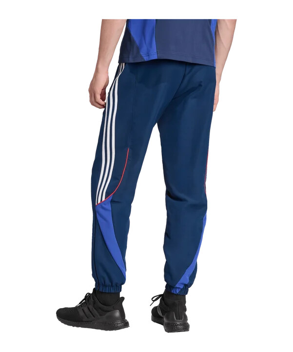 kalhoty adidas olympique lyon ubp track blue