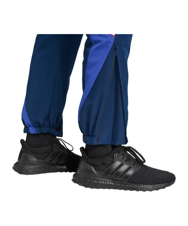 kalhoty adidas olympique lyon ubp track blue