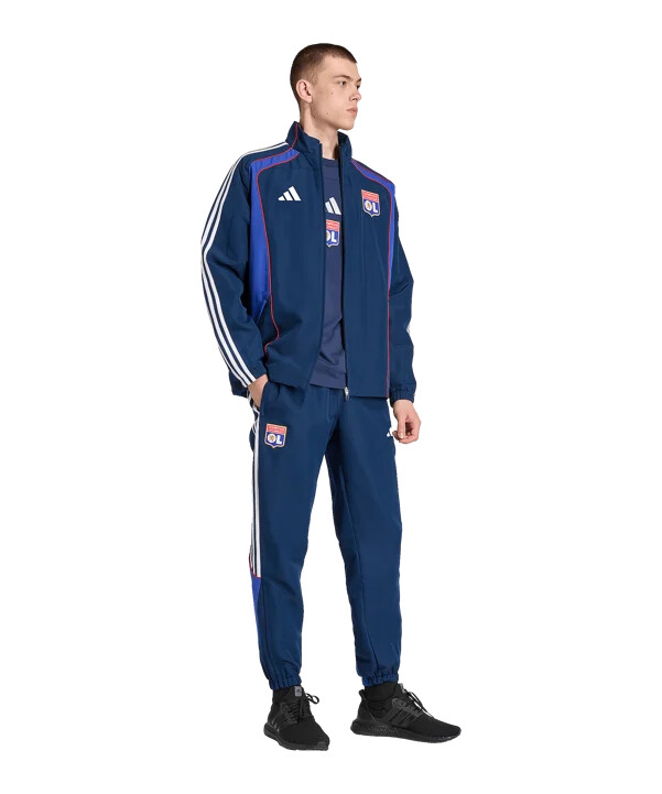 kalhoty adidas olympique lyon ubp track blue