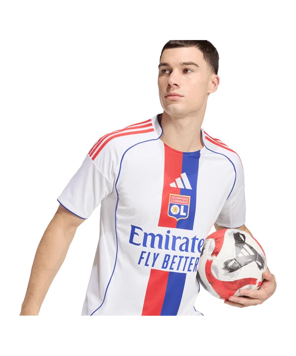 domácí dres adidas olympique lyon 20252026 bílý
