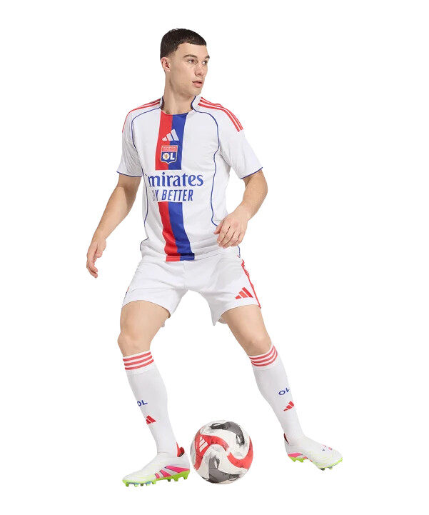 domácí dres adidas olympique lyon 20252026 bílý