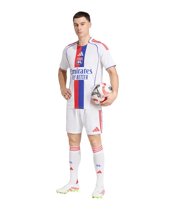 domácí dres adidas olympique lyon 20252026 bílý