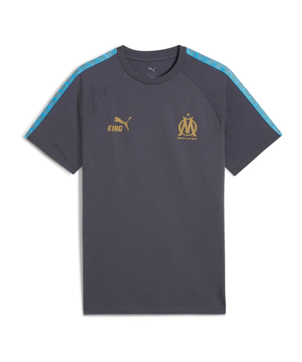 tričko puma olympique marseille king šedé f19