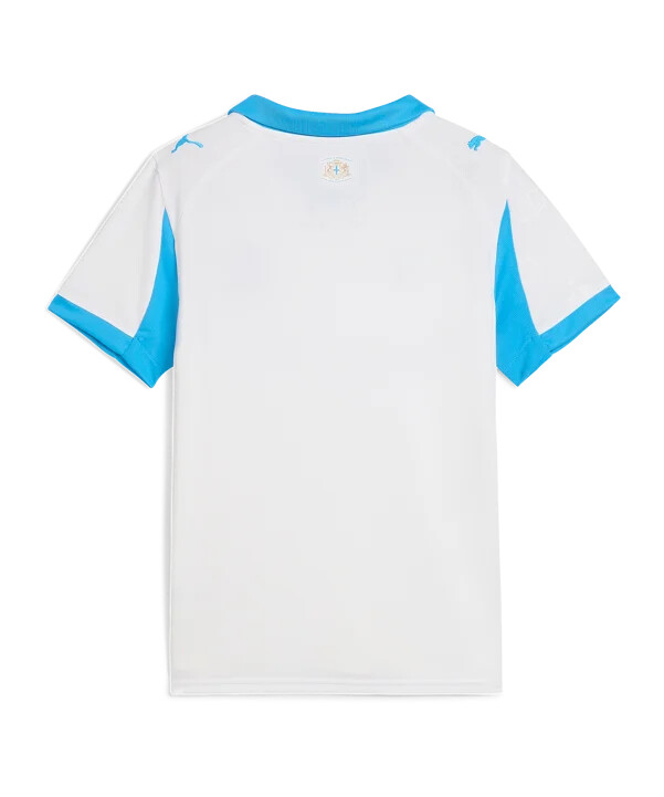 puma olympique marseille replica jersey domácí dětský bílý f01