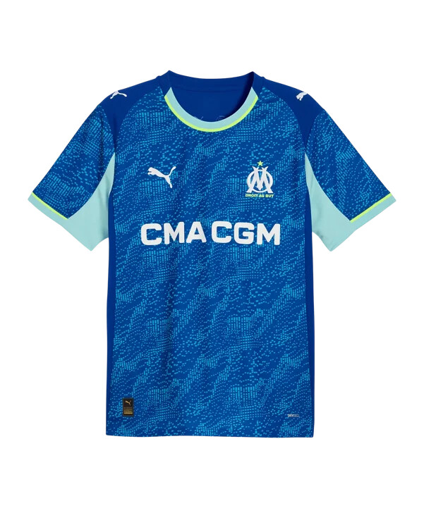 puma olympique marseille replica jersey 3rd blue f03