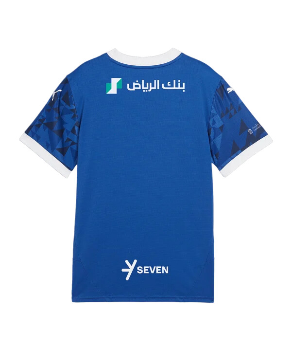 puma al hilal dres domácí 20242025 dětský modrý f01