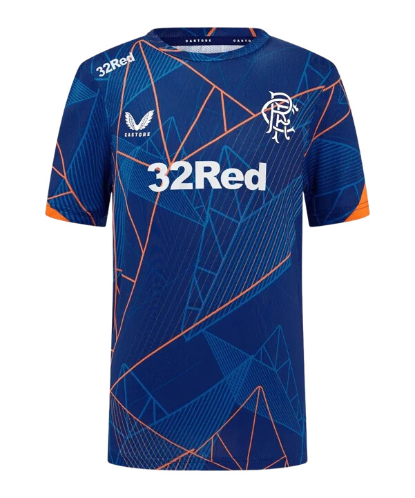 tričko castore glasgow rangers league matchday modré f033