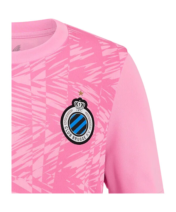brankářský dres castore fc bruggy 20242025 růžový f160