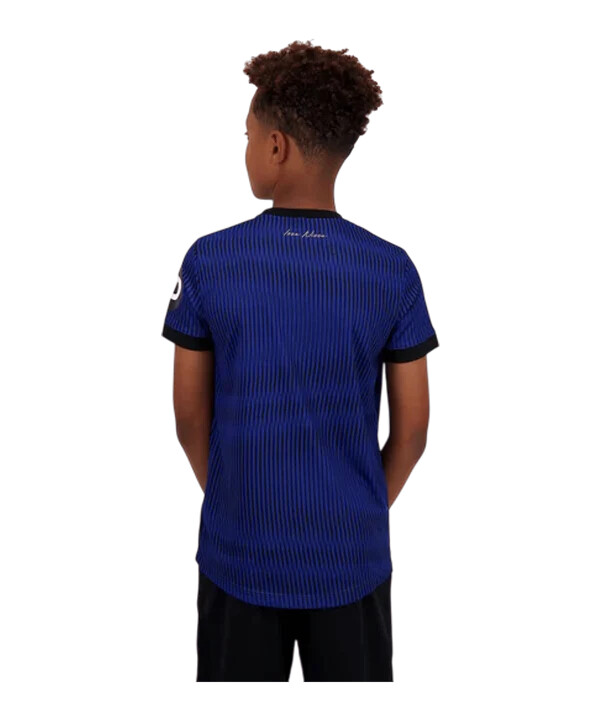 le coq sportif ogc pěkný dres 3. ročník 20242025 dětský modrý