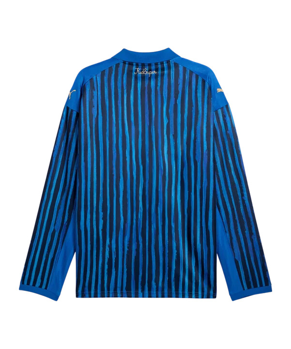 puma al hilal kidsuper retro tričko s dlouhým rukávem modré f14
