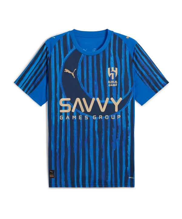 dětský super dres puma al hilal 20252026 modrý f14