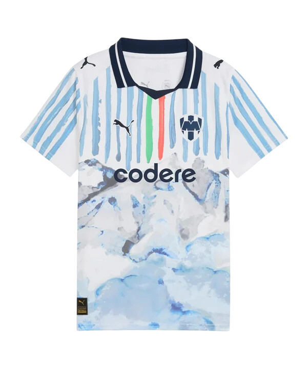 dětský klubový dres puma monterrey kidsuper jr. mistrovství světa klubů 2025 bílý f12