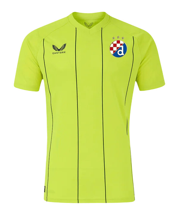 venkovní dres castore dinamo záhřeb 20242025 žlutý f100