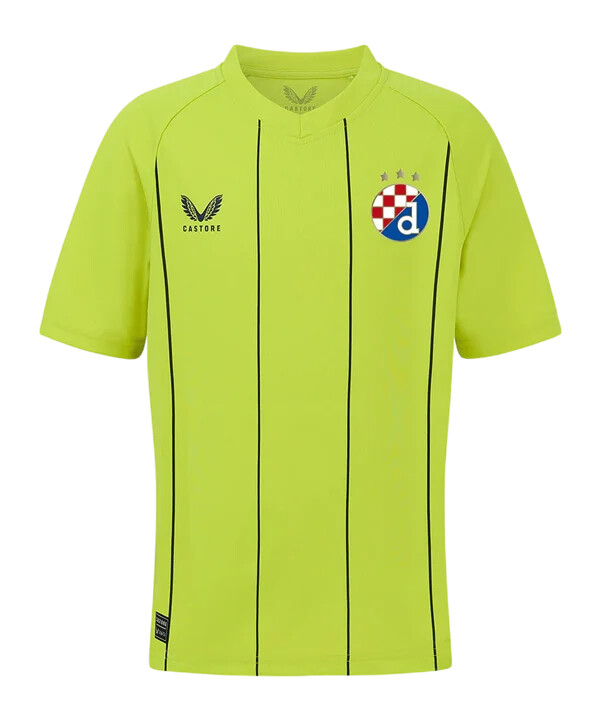 dětský venkovní dres castore dinamo záhřeb 20242025 žlutý f100