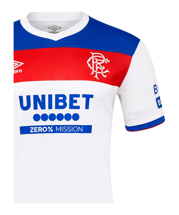 venkovní dres castore glasgow rangers 20252026 bílý f003