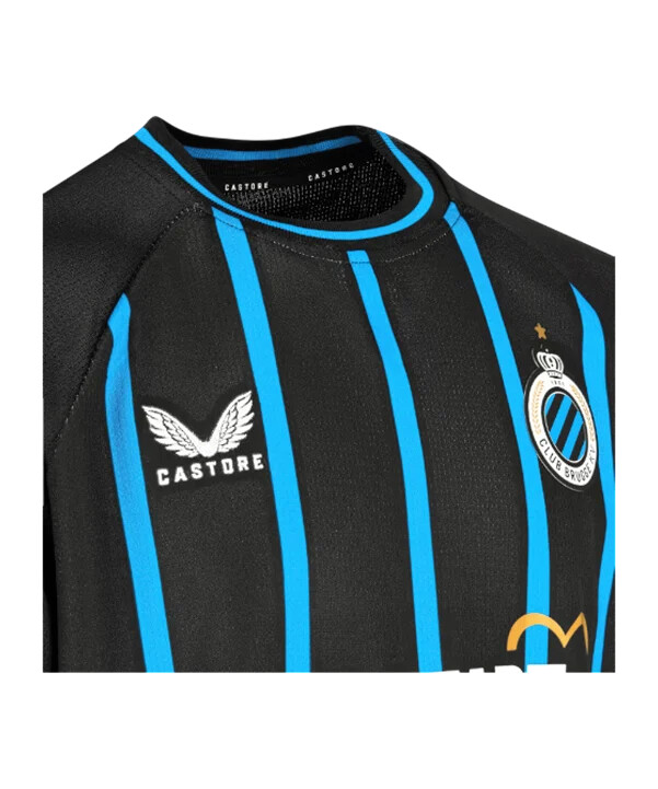 prezentační tričko castore fc bruggy modré f030