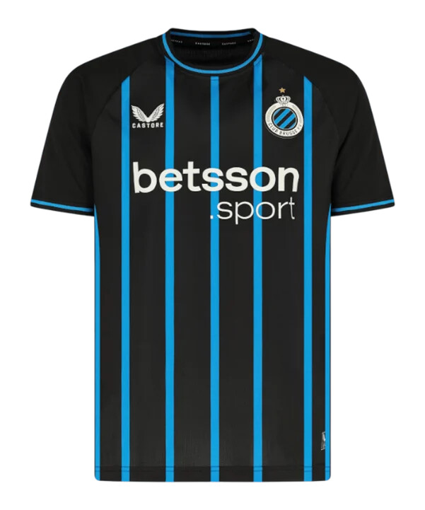 prezentační tričko castore fc bruggy modré f030
