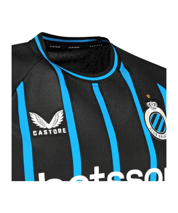 prezentační tričko castore fc bruggy modré f030