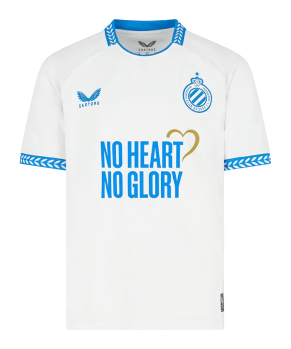 venkovní dres castore fc bruggy 20252026 bílý f123