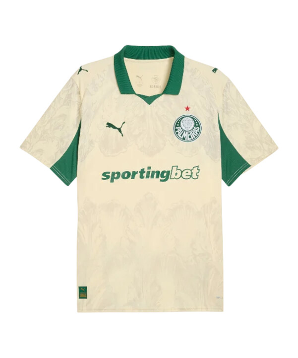 dres puma palmeiras kidsuper 20252026 dětský žlutý f11