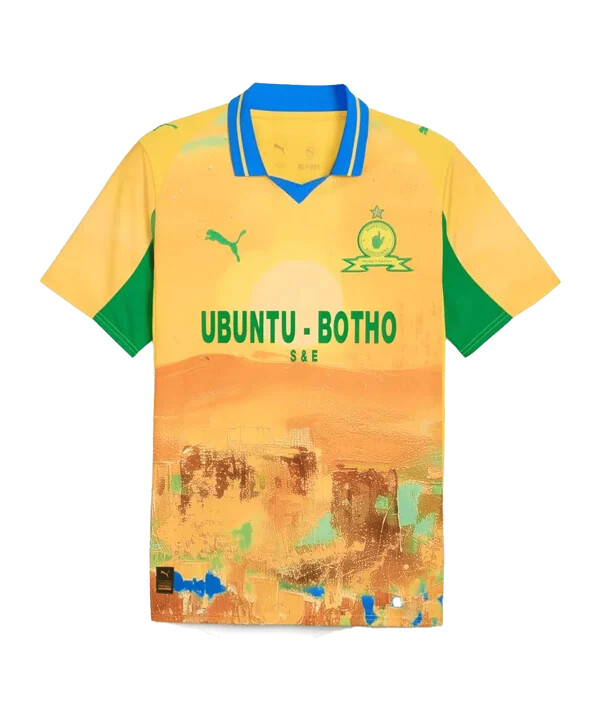dětský dres puma mamelodi sundown 20252026 žlutý f22