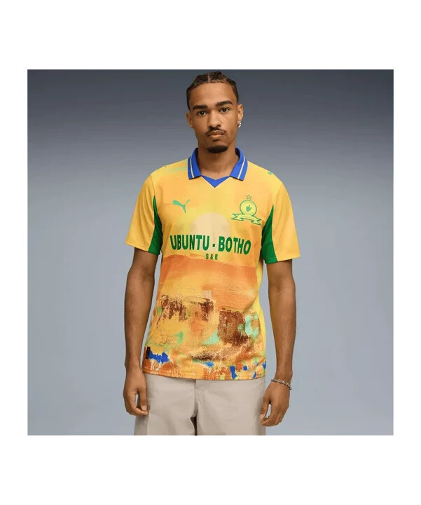 dětský dres puma mamelodi sundown 20252026 žlutý f22