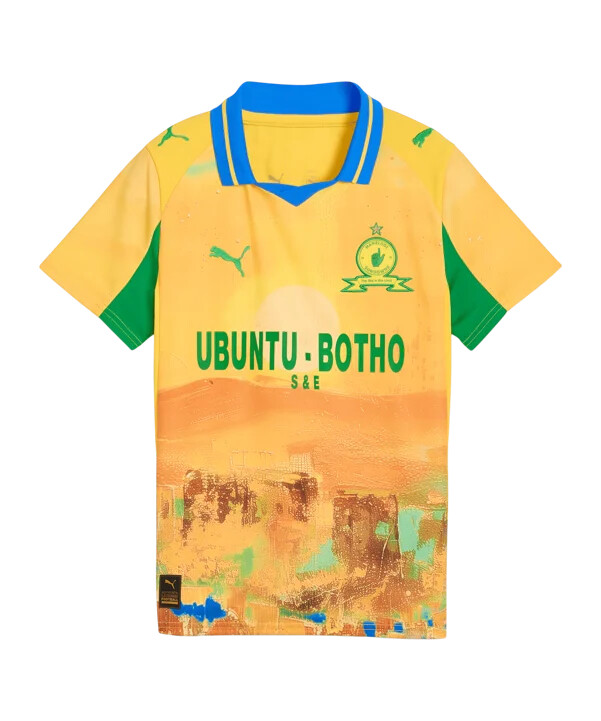 dětský dres puma mamelodi sundown 20252026 žlutý f22