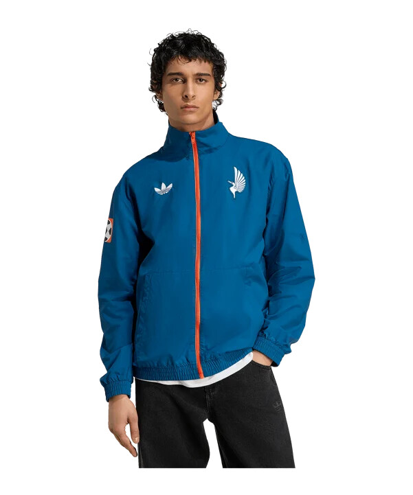 bunda adidas new england revolution anthem bílá
