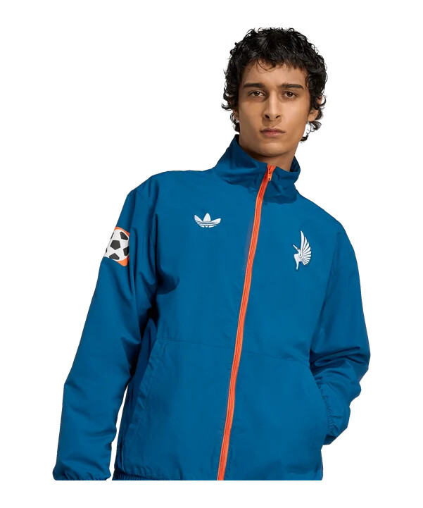 bunda adidas new england revolution anthem bílá