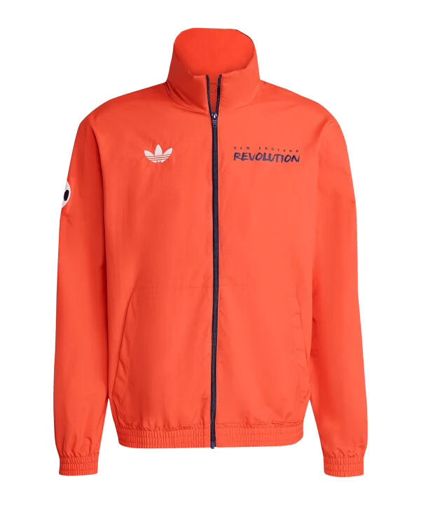 bunda adidas new england revolution anthem - červená