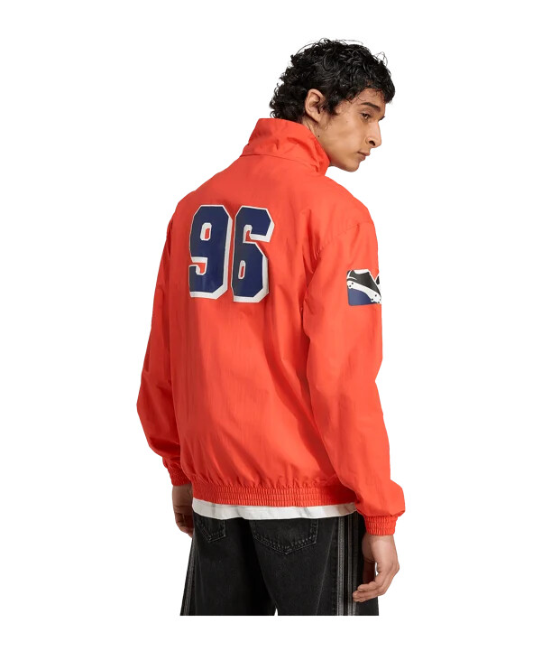bunda adidas new england revolution anthem - červená