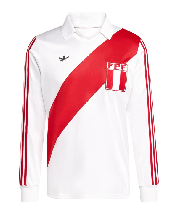 dres adidas peru 78 bílý