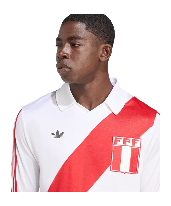 dres adidas peru 78 bílý