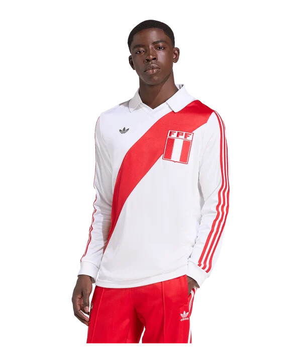 dres adidas peru 78 bílý